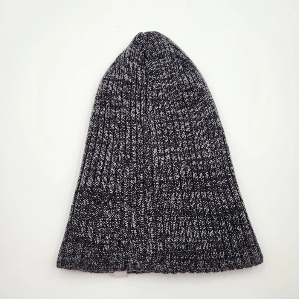 Adidas Beanie Cap Men's OSFW Heather Gray‎ Cotton Knitted Logo Cuffed Winter